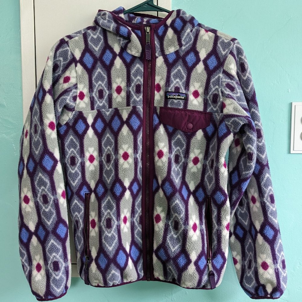 Vintage Patagonia Synchilla hooded jacket